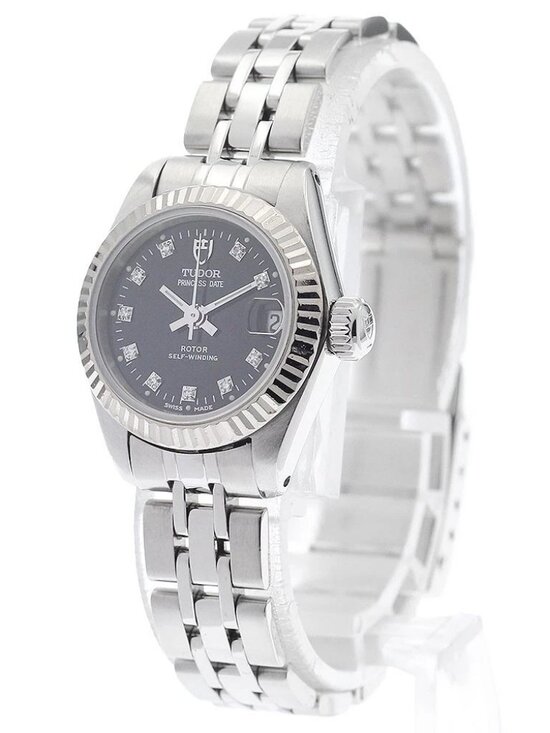 TUDOR Princess Date 92514 10P Diamond WG Bezel Automatic Ladies Watch_903364 main image 3